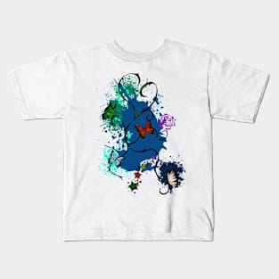 Butterfly (flowers) Kids T-Shirt